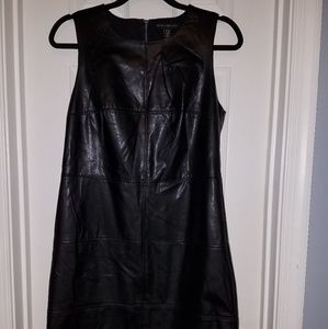 Vegan Leather Dress